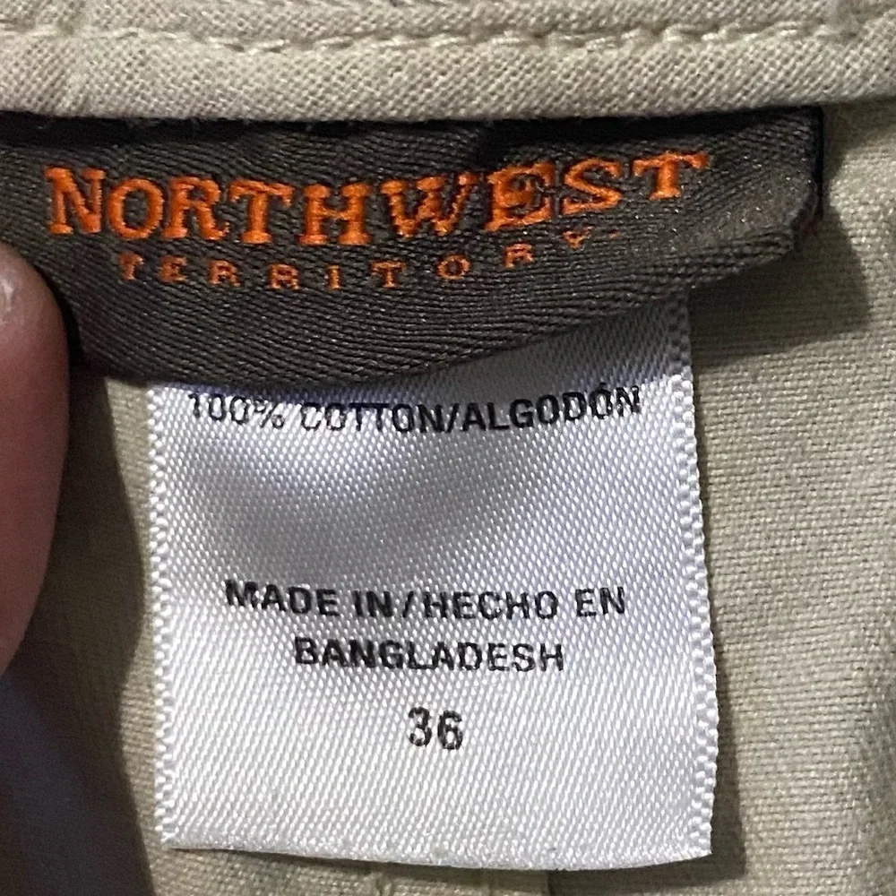 Northwest Territory Khaki Flat Front Chino Shorts